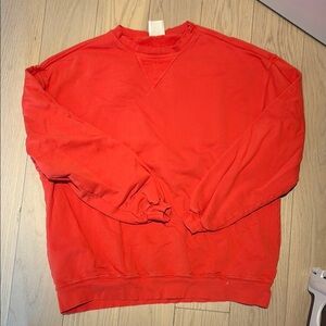 We the free Classic Red Sweatshirt